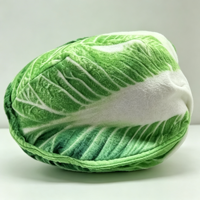 Peluche Panda Créative en Forme de Chou, Peluche Surprise avec Panda Caché dans la Coque de Chou à Fermeture Éclair, Cadeau Surprise, Peluche Personnalisée OEM ODM