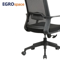 Chaise de bureau ergonomique pivotante pour réunions, solution de mobilier de bureau EGROspace