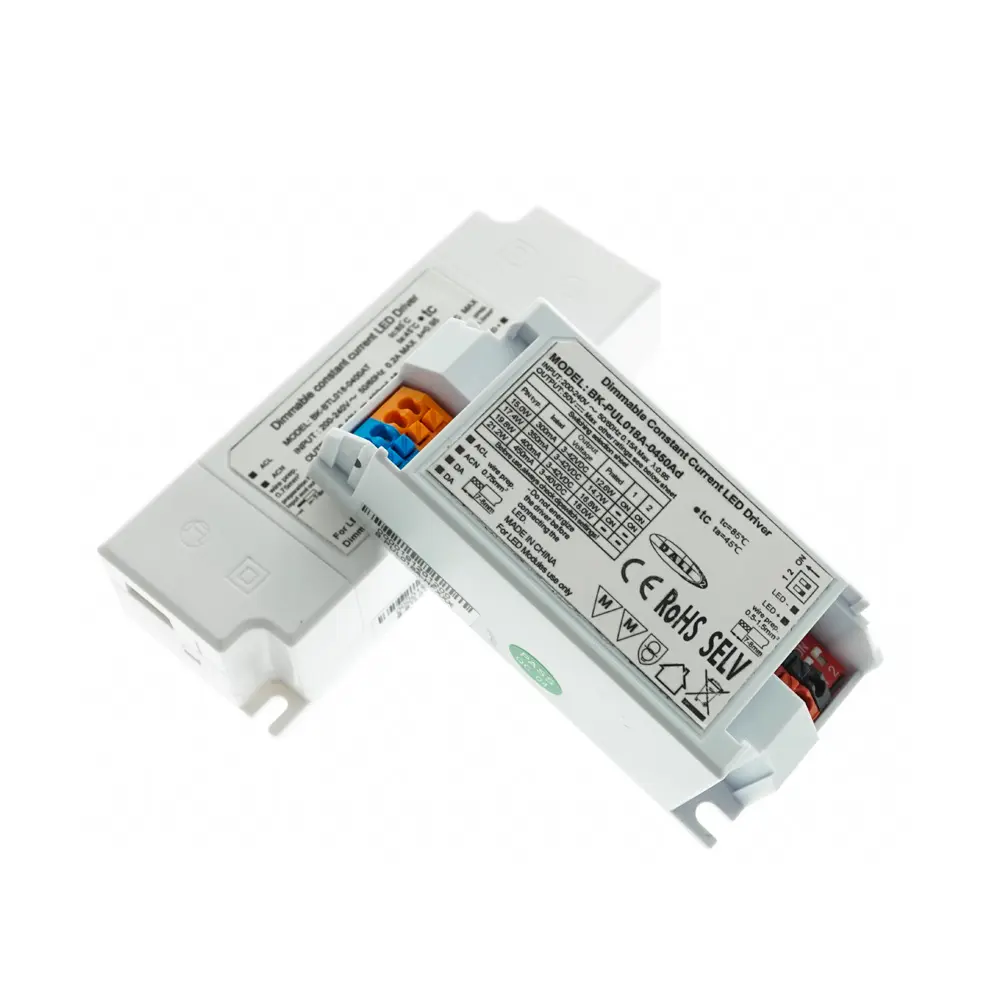 Alimentation Led 12-18W 300 — 450ma, pilote 3-42V cd, intensité variable