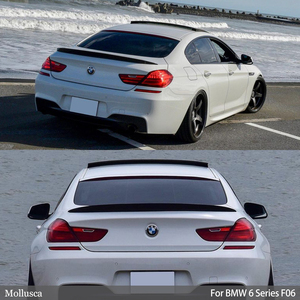 สปอยเลอร์หลังคาร์บอนไฟเบอร์ทรง M6 สำหรับรถยนต์ BMW ซีรีส์ 6 F06 4 ประตู Gran Coupe M6/F13 2 ประตู Coupe M6 ปี 2011-2018 - Product Image 6