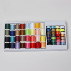 Sewing Thread Kit 60 Pieces Rainbow Color Set For Home Sewing Machine With Metal Bobbin And Bobbin Thread - Product Image 2