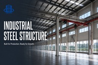 Entrepôt préfabriqué en structure métallique de Chongqing, bâtiment à ossature portique de couleur personnalisée, atelier d'usine