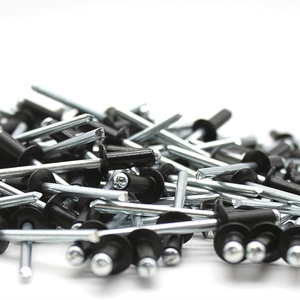 Rivets à tête bombée en acier et aluminium de 2,<span class=keywords><strong>4</strong></span> <span class=keywords><strong>mm</strong></span>, 3 <span class=keywords><strong>mm</strong></span>, 3,2 <span class=keywords><strong>mm</strong></span>, <span class=keywords><strong>4</strong></span> <span class=keywords><strong>mm</strong></span>, rivets aveugles peints en noir - Product Image 5