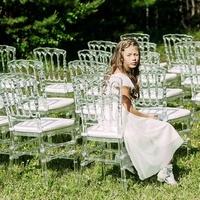Chaise haute en résine empilable, imperméable, de style commercial moderne, chaises Chavari pour événements, hôtels, mariages et fêtes