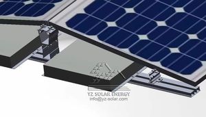 Systèmes de montage de toit lesté solaire YZ Supports de montage Pv solaires au sol Système de montage solaire ouest-est en aluminium - Product Image 6