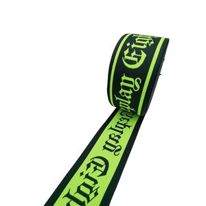 Logo Printing for Bags <b>Strap</b> the Latest Fashion Custom Logo Jacquard High Strength Polyester Webbing - Product Image 4