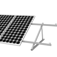 Support de panneau photovoltaïque solaire lesté réglable pour balcon, système de montage en aluminium à angle réglable de 15 à 30 degrés