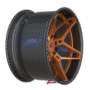 ล้อฟอร์จ 2 ชิ้น ขอบลึก 19 20 21 22 นิ้ว 5x112 5x120 5x114.3 5x130 ล้อคาร์บอนไฟเบอร์ สำหรับรถยนต์นั่งส่วนบุคคล - Product Image 2