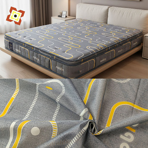 <span class=keywords><strong>Tissu</strong></span> imprimé en polyester pour matelas, draps de lit en polyester, housses de couette, literie en tissus synthétiques, vente en gros, <span class=keywords><strong>teinture</strong></span> limitée - Product Image 1
