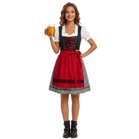 Robe traditionnelle bavaroise pour femme, taille S-XXXL, costume de scène pour équipe de danse, Allemagne