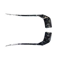 Moulure décorative supérieure de pare-chocs avant de haute qualité 6407A461 6407A462 Mitsubishi Outlander 2019-2021 Kit carrosserie