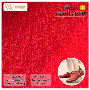 <span class=keywords><strong>Tissu</strong></span> Spacer 3D à 3 couches, extensible, respirant, doux pour la peau, 90% polyester, 10% élasthanne, couleurs personnalisées, pour empeigne de chaussures pieds nus - Product Image 1