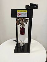 Machine de scellage haute fréquence manuelle pour canettes en acier inoxydable et PET, scelleuse de canettes pour boissons et produits chimiques, facile à utiliser pour canettes de soda, bière et jus