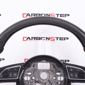 Volante personalizado led de fibra de carbono para <span class=keywords><strong>Audi</strong></span>, volante personalizado para <span class=keywords><strong>Audi</strong></span> Q3 Q5 <span class=keywords><strong>Q7</strong></span> A1 A4 - Product Image 2