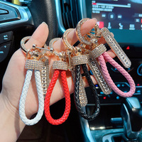 Porte-clés décapsuleur 3D en cristal anti-perte, kit pendentif portable avec plaque de numéro de téléphone, accessoires cadeau