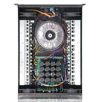 Amplificateur de puissance professionnel CA50 Classe H 1100W 8Ω 1750W 2 4Ω 2350W 2 2Ω 2CH pour scène, DJ, KTV, concert, subwoofer