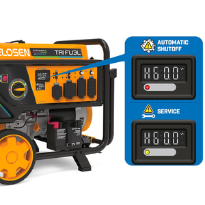 Tri 10KW 12500 Watt 10kw Portable LNG <b>Gas</b> Genset Gasoline <b>Generator</b> Made in China Home Jobsite Power Backup Avs HSAMZ-Tr - Product Image 1