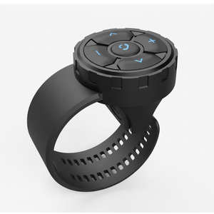 Receptor portátil con control remoto para coche, con botón para volante, bicicleta, teléfono Ios, Android, estilo deportivo de plástico - Product Image 1