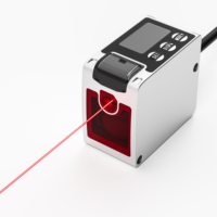 Sensor Laser TOF Dengan Layar Tampilan NPN PNP Analog RS485 Sensor Jarak Laser untuk Deteksi Objek Melalui Konveyor