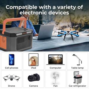 Generador solar OEM 2Kw 2000Wh Lifepo4 Auto Estación de energía de emergencia Batería portátil - Product Image 2