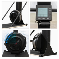 Máquina de Esquí con Resistencia al Aire ATHSPO, Simulador de Esquí, Máquina de Gimnasio, Equipo de Ejercicio para Interiores y Exteriores