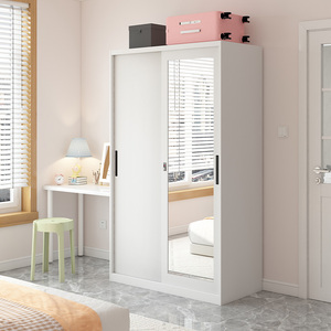 Customized Color Lockable Steel <b>Wardrobe</b> Durable Save Space Large Capacity Locker Strong Load-Bearing Cabinet for Apartment Use - Product Image 5