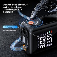 Pompa Udara Mobil Pengisi Ban Otomatis dengan Pengukur Tekanan Ban Digital Terintegrasi Bahan ABS untuk Sepeda Kendaraan Listrik 12V
