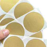 Vente d'usine 45mm cercle or étiquettes autocollantes à gratter autocollants de carte à gratter feuille d'autocollants d'étiquettes à gratter rondes