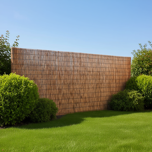 Valla de mimbre de 16.4 pies x 4 pies, marrón, duradera, para privacidad, para jardín, paisajismo, celosías y portones - Product Image 2