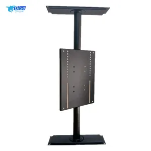 Макс 65 дюймов на стол крепление для телевизора 360 градусов передвижная Подставка для телевизора ручная 100 кг вместительная мебель Поворотная подставка для телевизора 360 градусов