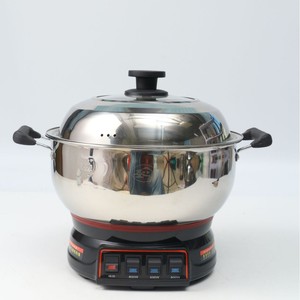 <b>Electric</b> <b>Steamer</b> Stainless Steel 3-6L Multi Functional Household Cooking Pot With Lid And Dual Layers - Product Image 4
