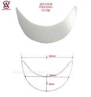 Visière en plastique durable pour casquette de baseball - Style classique professionnel, accessoires pour sacs
