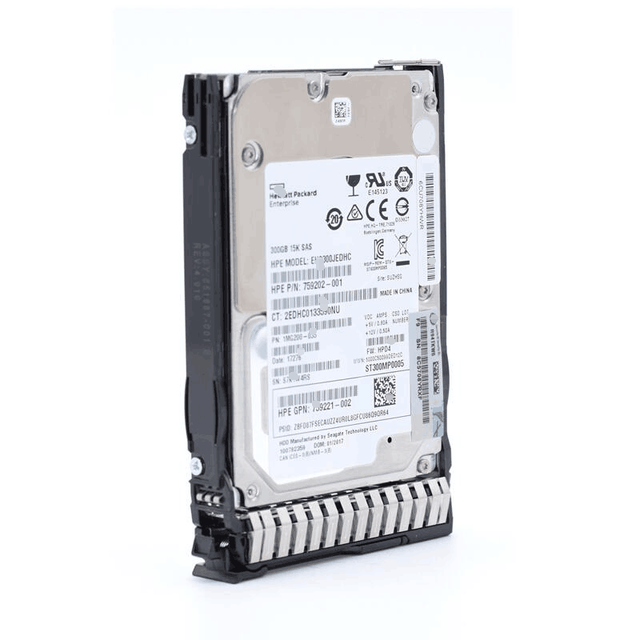 600GB SAS 12G Enterprise 10K SFF HDD 2.5in Hard Disk 872477-B21 for Server Dl380 G9