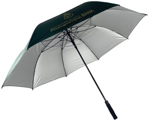 Parapluie de golf uv, double couche, respirant, 34 pouces, orange et vert, protection contre les uv, super grand, à <span class=keywords><strong>air</strong></span>, offre spéciale - Product Image 4