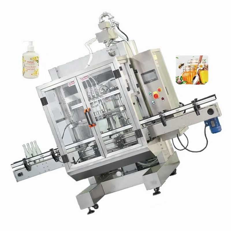 Long Service Life 1600*1600*2200mm Glass Water Bottle Filling Machine With Farming