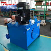 Échangeur de chaleur à eau de type tubulaire, unité de puissance complète à pression d'huile pour station de pompage hydraulique d'usine ciment