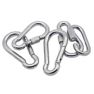 Attache rapide à verrouillage <span class=keywords><strong>de</strong></span> sécurité, <span class=keywords><strong>crochet</strong></span> à œil sécurisé remplace les anneaux fendus fragiles pour empêcher la libération accidentelle d'objets précieux - Product Image 1