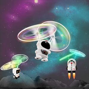 Phi Hành Gia Robot đồ chơi máy bay trực thăng cảm ứng đình chỉ bay không người lái bay juguetes chống estres với phi hành gia bay lên - Product Image 6