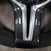 Volant sport en fibre de carbone et cuir pour F10 F20 F30 F32 F36 F80 F82 M3 M4 M Sport, vente en gros