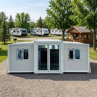 Maison conteneur modulaire de 10 pieds pour bureau, espace de travail préfabriqué pour projet sur le terrain, villa, dortoir, abri de travail temporaire