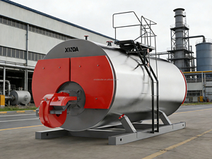 Chaudière à vapeur horizontale automatique à basse pression <span class=keywords><strong>de</strong></span> 2 tonnes, alimentée au <span class=keywords><strong>gaz</strong></span> ou au diesel, pour usage industriel - Product Image 2