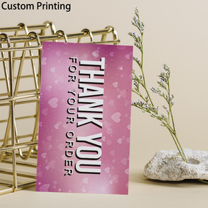 High Quality Personalized 'Thank You' <strong>Card</strong> for Small Businesses-Offset Cardboard Corrugated Board Factory Low-Priced Wholesale - Product Image 6