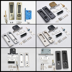 Serrure de <span class=keywords><strong>porte</strong></span> <span class=keywords><strong>coulissante</strong></span> pour armoire intérieure, serrure invisible pour <span class=keywords><strong>porte</strong></span> <span class=keywords><strong>coulissante</strong></span> de salle de bain ou de balcon, quincaillerie de serrure de <span class=keywords><strong>porte</strong></span> <span class=keywords><strong>coulissante</strong></span> - Product Image 5
