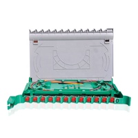 Fibra óptica ODF 12/24/36/48 bandeja de núcleos FC/UPC Paquete de clase portadora disco de fusión pigtail disco ODF bandeja de caja de conexión óptica