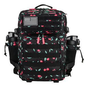 Mochila Táctica 20-35L con Sistema Molle, para Deportes al Aire Libre, Unisex, Patrón de Camuflaje, Asa de Tela, Verano 2024 - Product Image 1