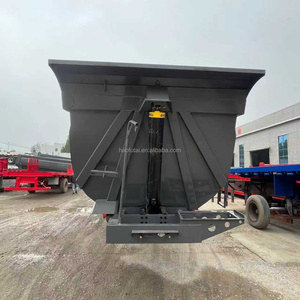 Remolque Volquete <span class=keywords><strong>de</strong></span> 3 Ejes Duradero para África, con Chasis Reforzado para Transporte <span class=keywords><strong>de</strong></span> <span class=keywords><strong>Arena</strong></span> en Construcción, el Más Vendido - Product Image 2