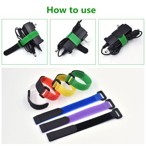 Kitap Askısı Çevre Dostu Yüksek Kaliteli Çok Fonksiyonlu Yapışkan Yeniden Kullanılabilir Kendinden Yapışkanlı Çift Taraflı Ayarlanabilir Toka Kanca Döngü Bandı - Product Image 4