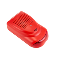 Wholesale Strobe Siren Alarm System ABS DC9-18V CE Certified Frequency120 Time/Minute 128dB High Volume Wired Fire Alarm