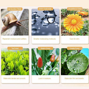 Logo personalizzato lumaca cura della pelle Set per Anti-invecchiamento di Routine con acido ialuronico per il viso Acne regalo - Product Image 3