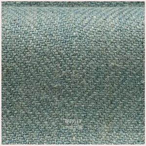 Splendido tessuto misto lana e lino 45% lana 55% lana di lino tessuto da tappezzeria per pannello tenda cuscino divano